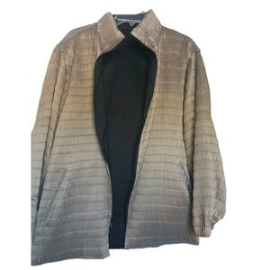 Mycra PAC One‎ Gold/Black Quilted Hooded Jacket Size M/L